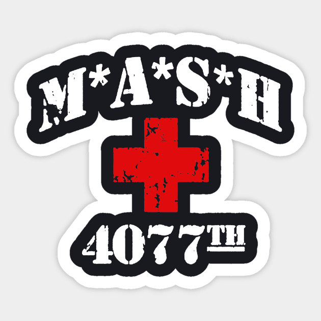 Mash 70s Tv Military Hit Show Army Surgical Unit Tee 70s Sticker by huepham613